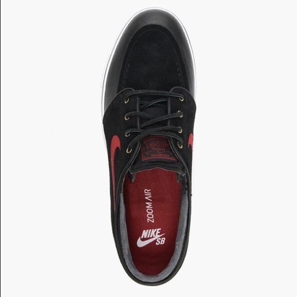 Nike SB Zoom Stefan Janoski Premium SE Team Red - Picture 6 of 8